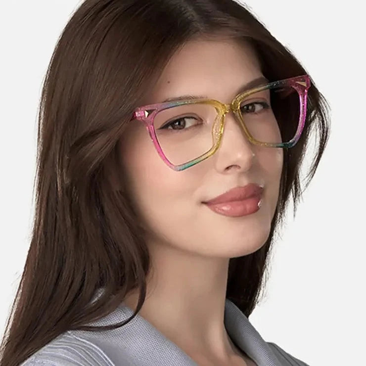 Oversized Blue Light Eyeglasses