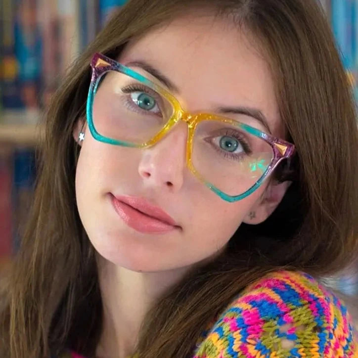 Oversized Blue Light Eyeglasses