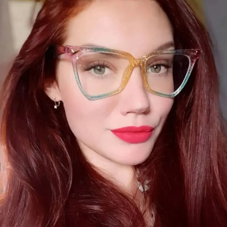 Oversized Blue Light Eyeglasses