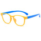 Zilead Classic Anti-Blue Light Kids Glasses Frame Fashion Computer Boys Girls Blue Light Glasses Flat Optical Eye Glasses Goggle