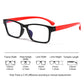 1Pc Kids Anti-blue Light Glasses Boys Girls Goggles Plain Silicone Eyeglasses Radiation Protection Fashion Soft Frame Eyewear