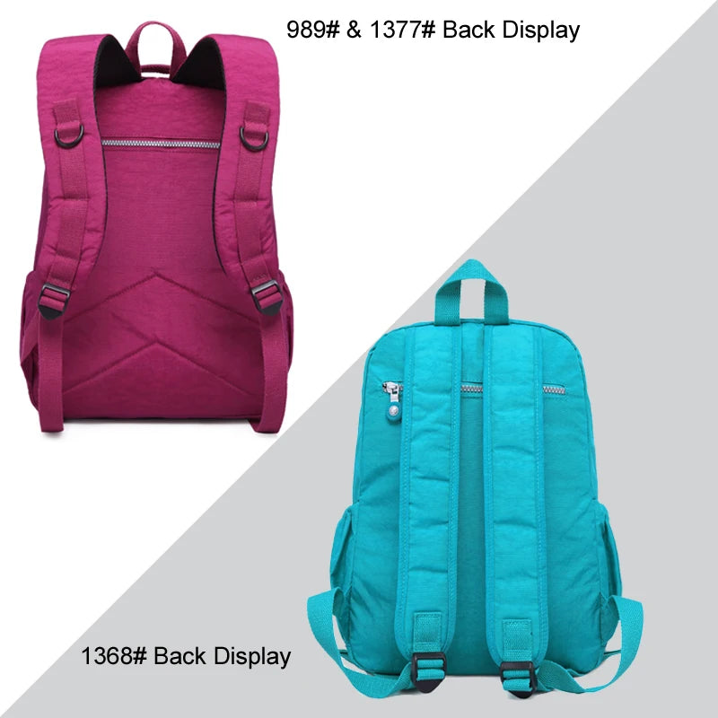 Tegaote Schoolbag men Backpack women bookbag Unisex Teen Girl Mochila Women Bagpack Laptop Sac A Do Nylon Waterproof pack Female