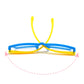 1Pc Kids Anti-blue Light Glasses Boys Girls Goggles Plain Silicone Eyeglasses Radiation Protection Fashion Soft Frame Eyewear