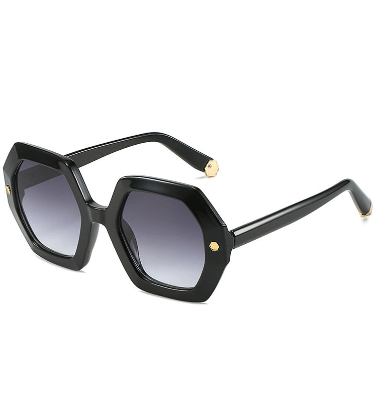 Personality Hexagonal Sunglasses