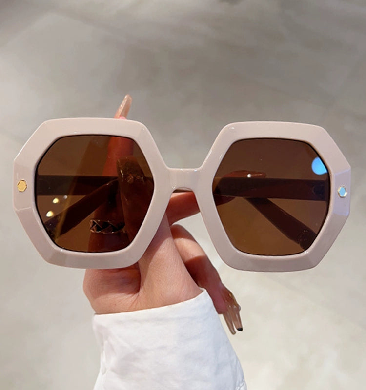 Personality Hexagonal Sunglasses