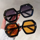 Personality Hexagonal Sunglasses