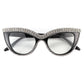 Rhinestone Cat Eye Reading Glasses