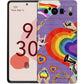 Gay Lesbian LGBT Rainbow Pride ART Phone Case Cover for Google Pixel 8 7 6 7A 6A Pro 5G Shockproof Silicone Soft 8 Pro 5G Shell