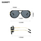 Oversized Double Bridge Sunglasses