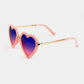 2024 New Kids Heart Sunglasses Fashion Boys Girls Brand Design Love Eyeglasses Children Baby Cute Cartoon Sun Glasses Anti UV400