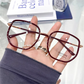 Square Metal Frame Glasses