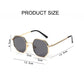 Fashion Boys Girls Octagon Metal Sunglasses Polygon Trend Children's Sun Glasses Kids Outdoor UV400 Eyewear