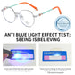 Fashion Round Anti-blue Light Glasses for Kids Boys Girls Classic Metal Frame Nerd Eyewear Child Eye Protection Computer Goggles