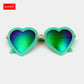 2024 New Kids Heart Sunglasses Fashion Boys Girls Brand Design Love Eyeglasses Children Baby Cute Cartoon Sun Glasses Anti UV400