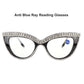 Rhinestone Cat Eye Reading Glasses