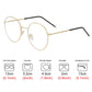 Classic Anti-Blue Light Blocking Glasses Women Men Round Optical Lenses Spectacle Computer Protection Goggles Reading Eyeglasses