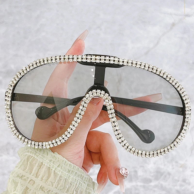 Oversized Diamond Sunglasses