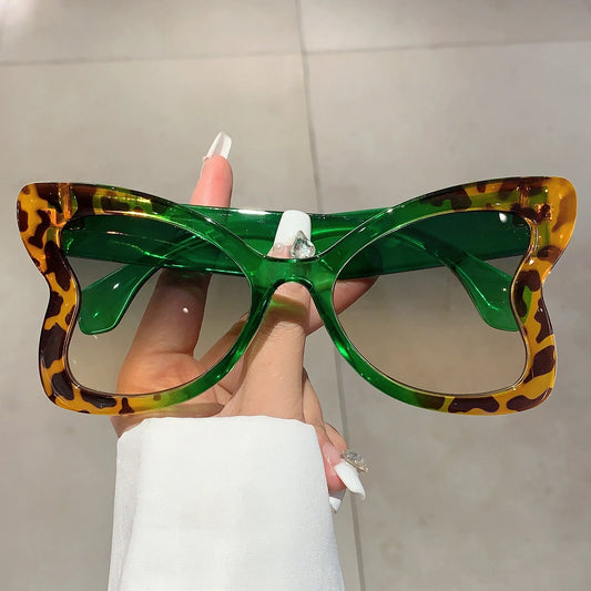 Oversized Butterfly Shape Sunglasses