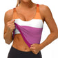 Custom Orange Magenta Lines Lesbian Pride Flag Workout Crop Tank Tops for Women LGBT Gay Pride Running Sports Bras