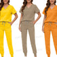 Unisex Medical Uniforms Men Women Nursing Clothes Beauty Costume Nurse Scrubs Sets Doctor Dentist Workwear Clinical Tops Pants