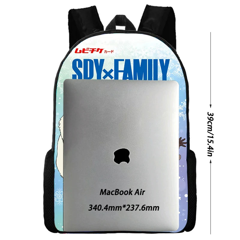 Mochila Spy X Family School Backpack for Child ,Cartoon School Bags for Boys Girls ,Light Weight Children Backpack for Grade1-3