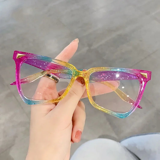 Personality Rainbow Cat Sunglass