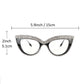 Rhinestone Cat Eye Reading Glasses