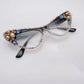 Rhinestone fashion glasses