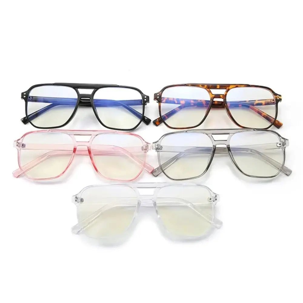 Blue Ray Blocking Anti-Blue Light Glasses Eye Protection PC Square Eyeglasses Ultralight Optical Spectacle Eyeglass Men Women