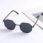 Fashion Boys Girls Octagon Metal Sunglasses Polygon Trend Children's Sun Glasses Kids Outdoor UV400 Eyewear