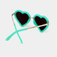 2024 New Kids Heart Sunglasses Fashion Boys Girls Brand Design Love Eyeglasses Children Baby Cute Cartoon Sun Glasses Anti UV400