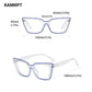 Triangle Cat Eye Rim Blue Light Blocking Eyeglasses