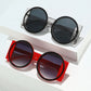 Fashion Oversized Round Sunglasses